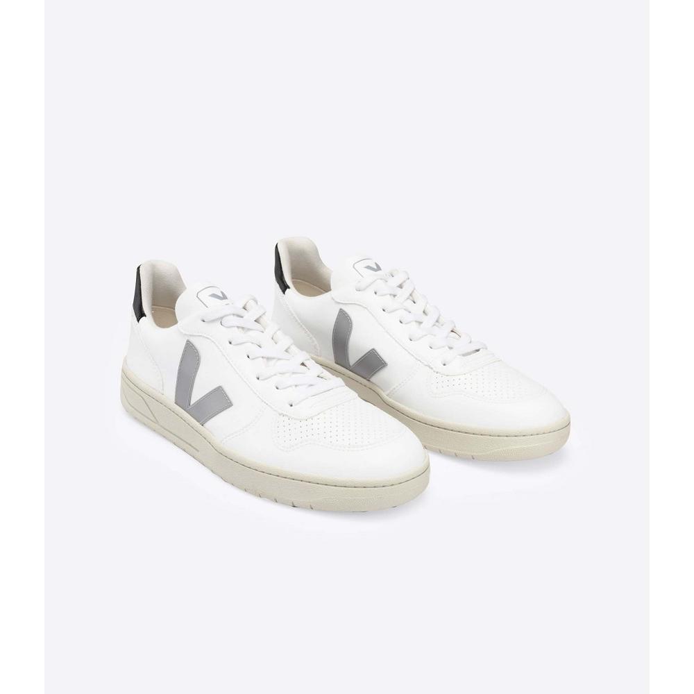 Veja V-10 CWL Cipő Férfi White/Grey/Black | HU 281KOR